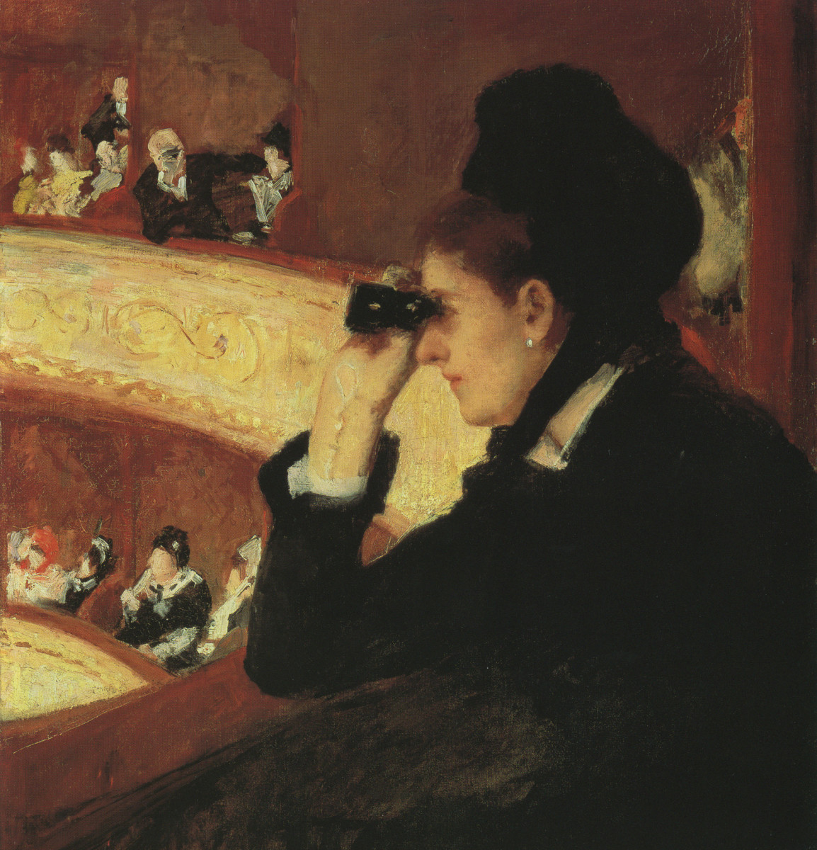 <p>In the Loge</p>