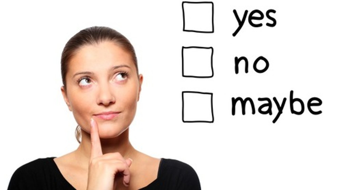 <p>стояти перед рішенням</p>