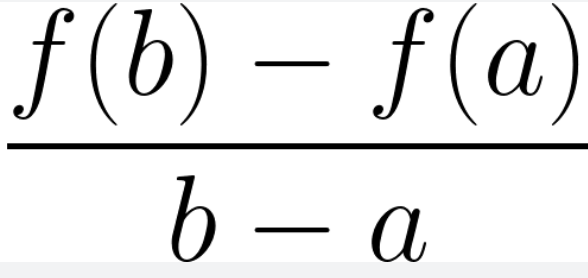 <p>The average range at which a quantity changes over a given interval </p>