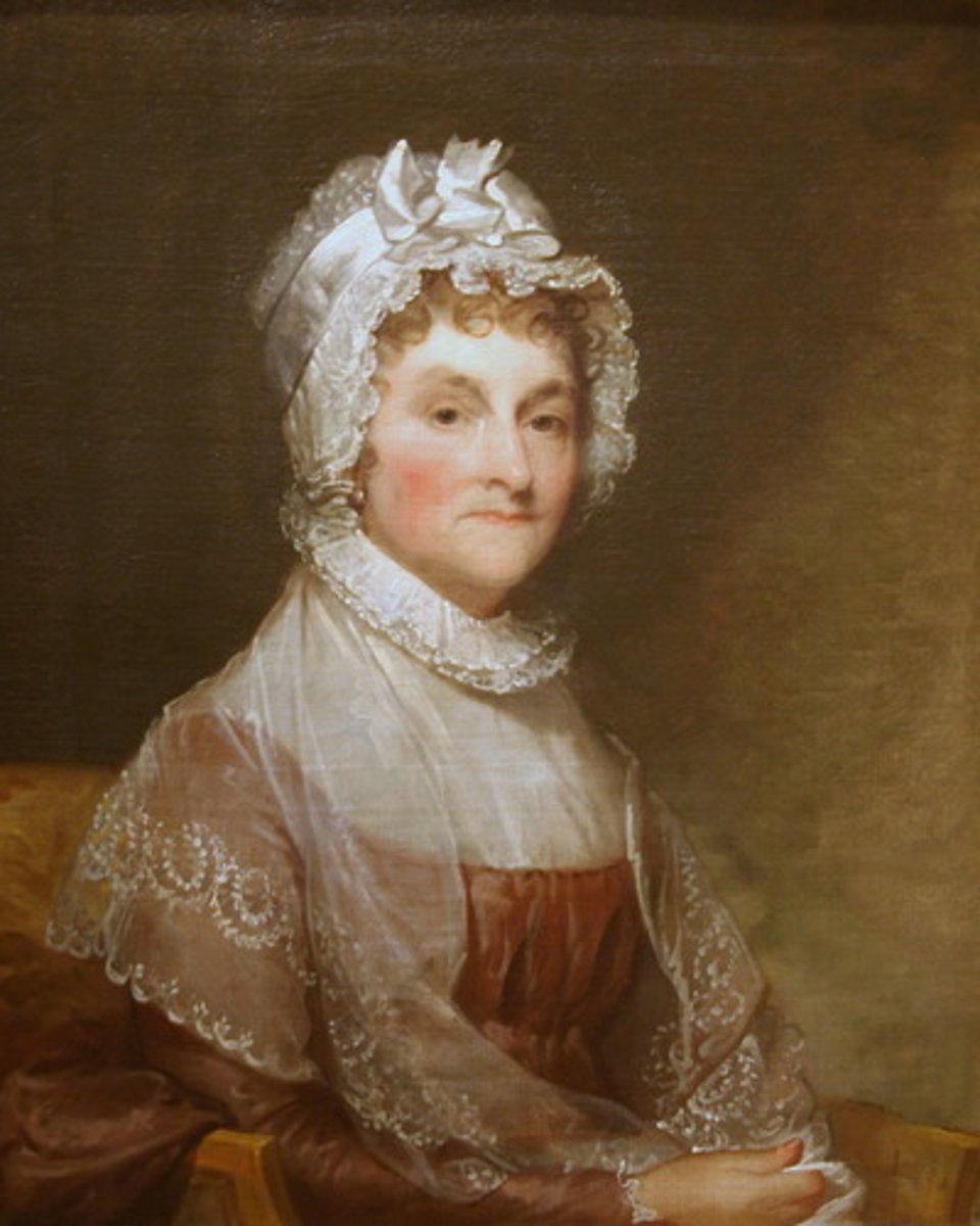 <p>Wife of John Adams. During the Revolutionary War, she wrote letters to her husband describing life on the homefront. She urged her husband to remember America's women in the new government he was helping to create.</p>