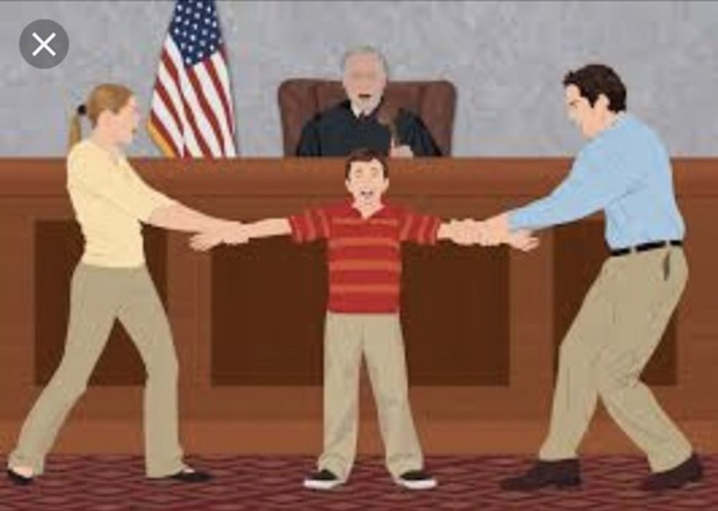 <p>a prolonged legal battle involving lots of conflicts about the separation of the former couple's assets (money and possessions)</p>