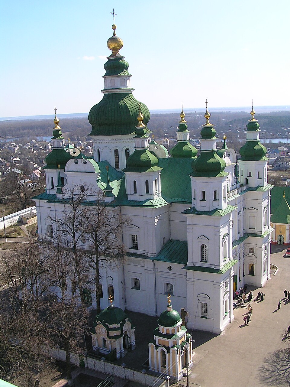 <p>Троїцький собор Троїцько-Іллінського монастиря в <strong>Чернігові</strong>. 1679-1689.</p>