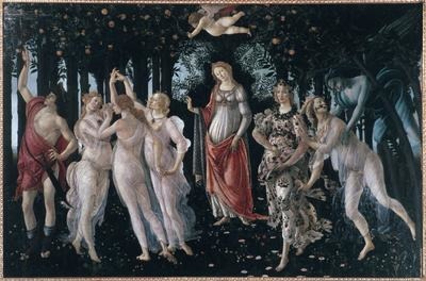 <p>Botičelli: Pavasaris (Primavera)</p>