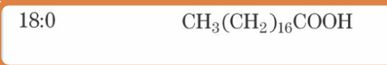 <p>What is the name of this Fatty Acid?</p>