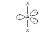 <p>What is the molecular shape? AX<sub>2</sub>E<sub>3</sub></p>