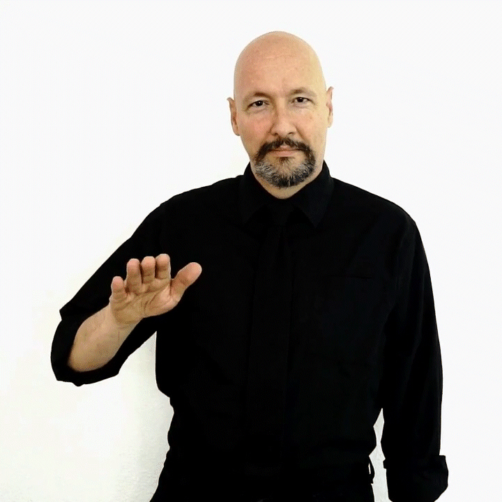 <p><span style="font-size: medium">doing two pats in the air. can also be two handed.</span></p>
