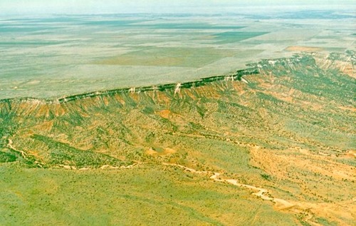 Occurs at the end of the Paleozoic Era