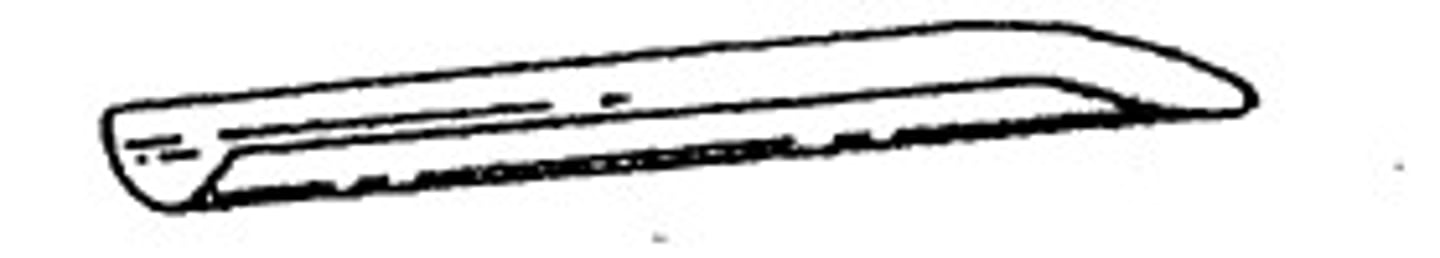 <p>used to gather small amounts of solids</p>