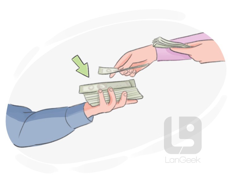 <p>provenir, obtener</p>