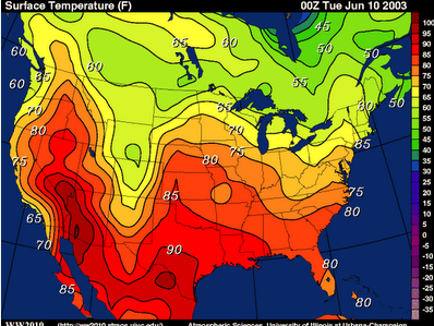 <p>A map line that connects points of equal or very similar values (think topographic map)</p>