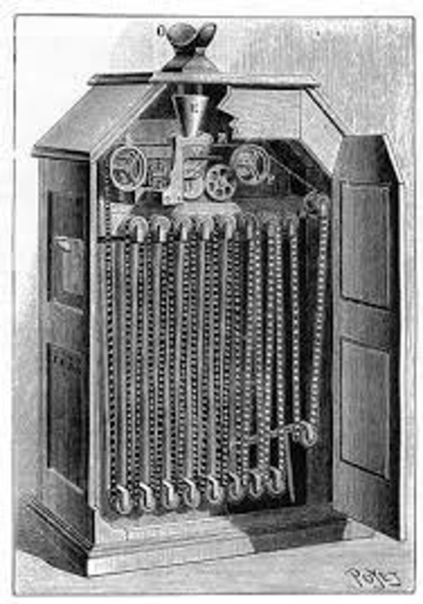 <p>1892, W.K.L. Dickson and William Heise, Edison, parlors, shows tech</p>