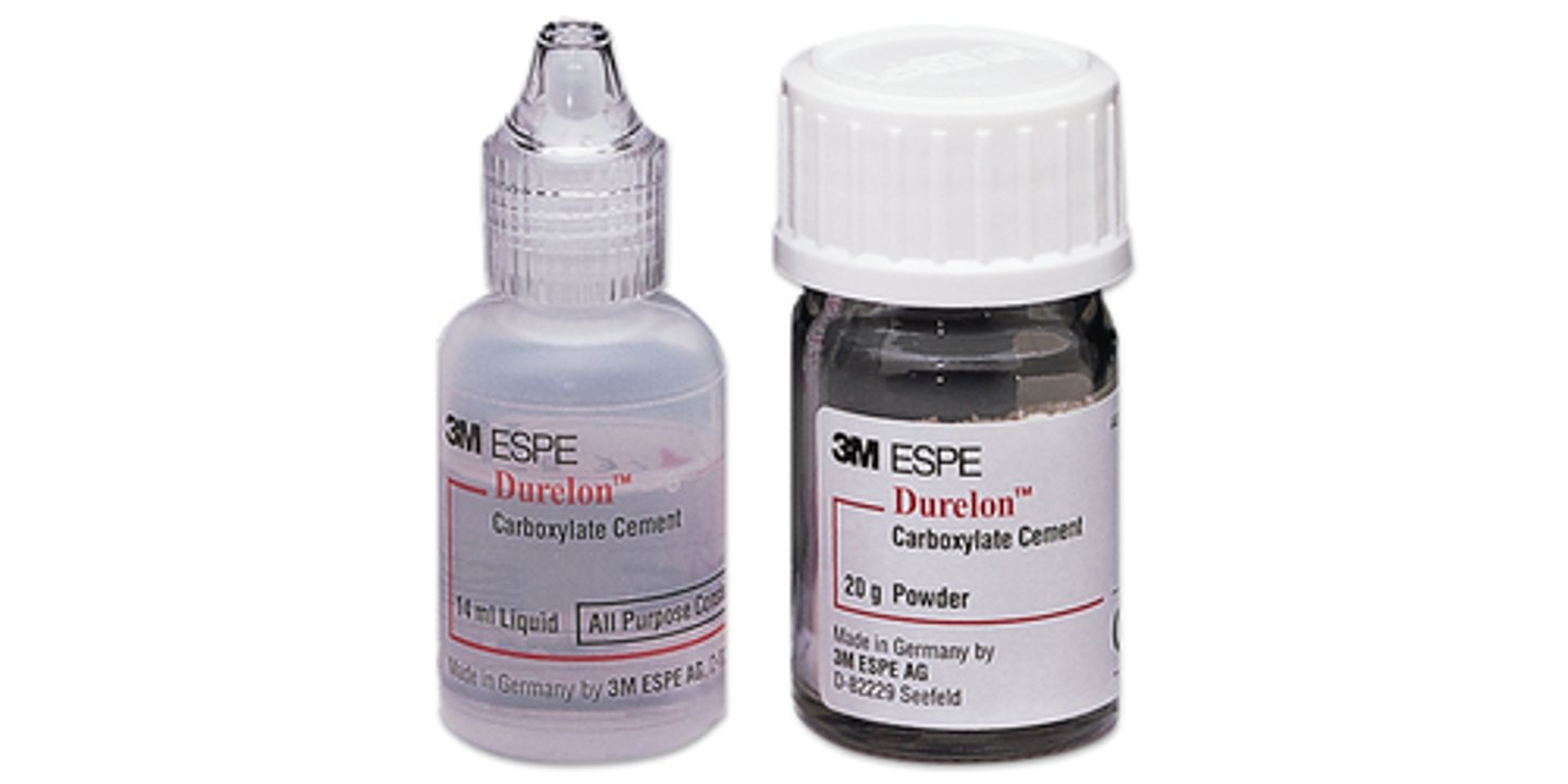 <p>Type of temporary cement</p><p>Used to be permanent cement</p><p>Now used as temp</p><p>Indicated if pt is going on vacation for long time</p>