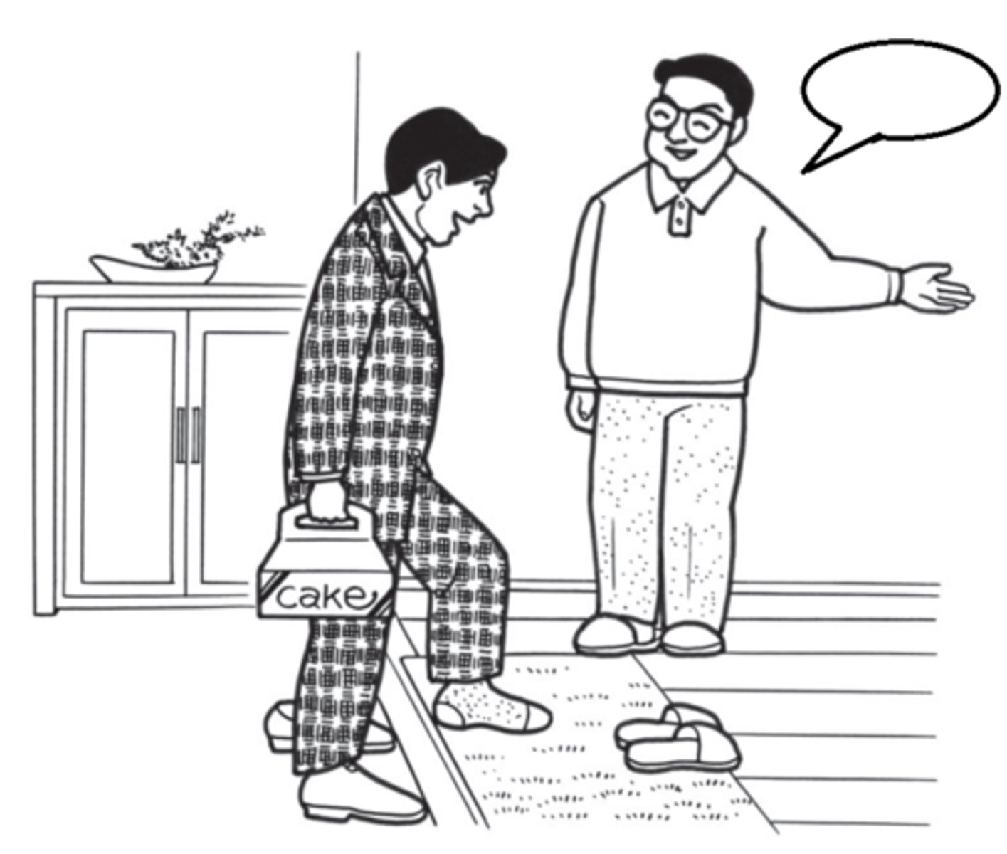 <p>Mời anh/chị vào.</p>