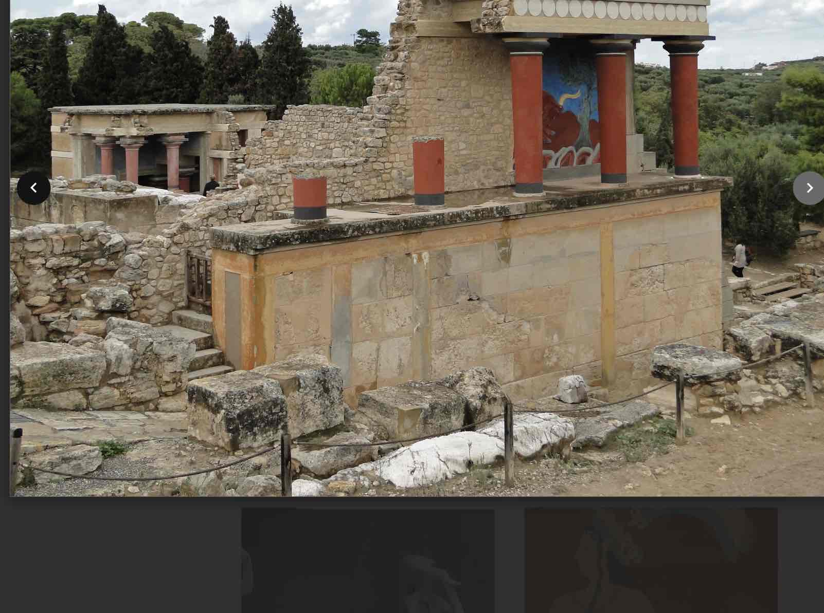 <p>Pałac w Knossos</p>