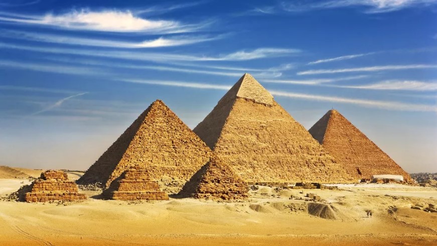 Three Pyramids at Giza  (material)