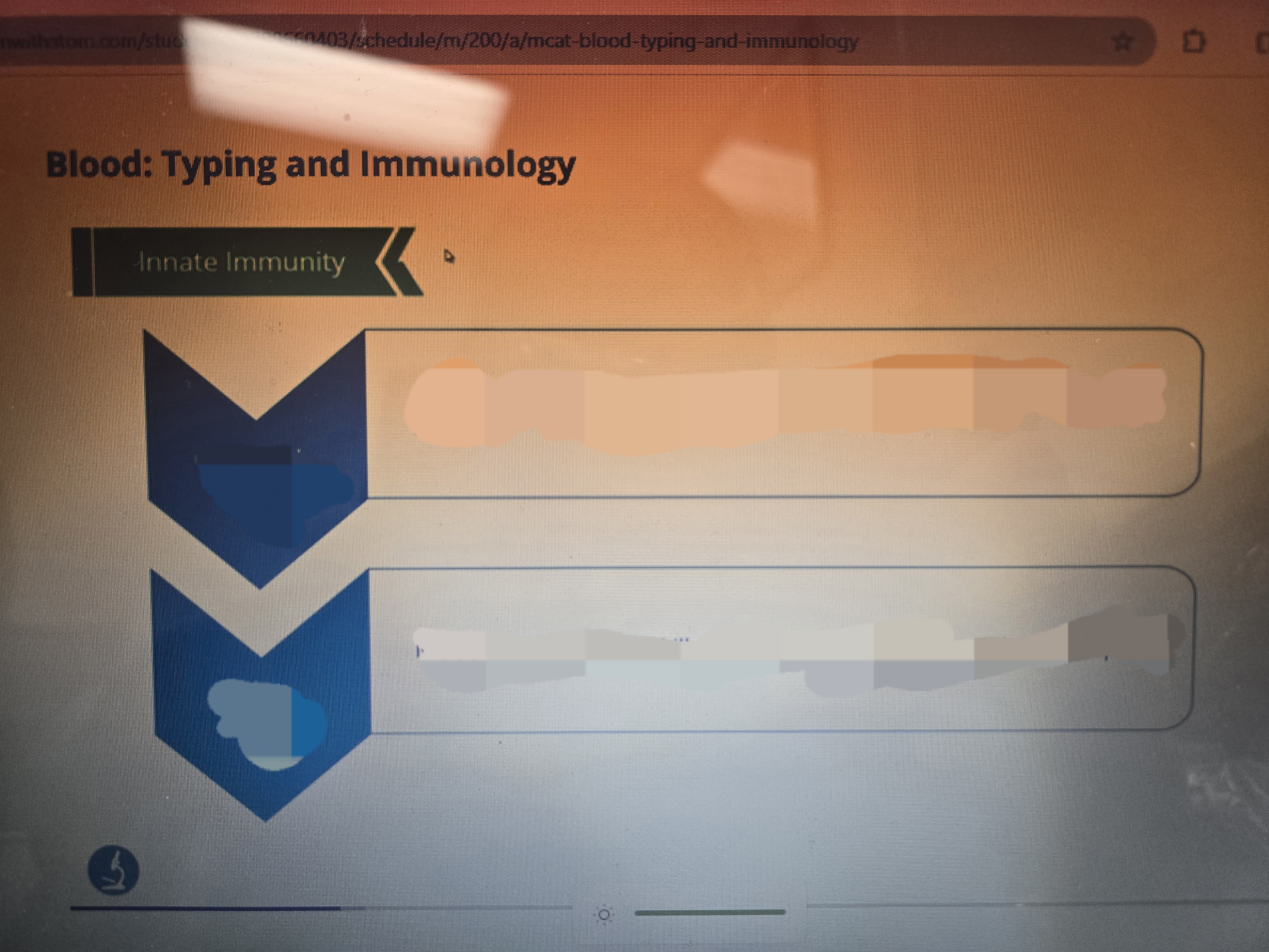 <p>What are the two main components of INNATE immunity? What are the components of each? What are the ways of action for the components found in #2? Basically fill in the chart and take note of actions within them.</p>
