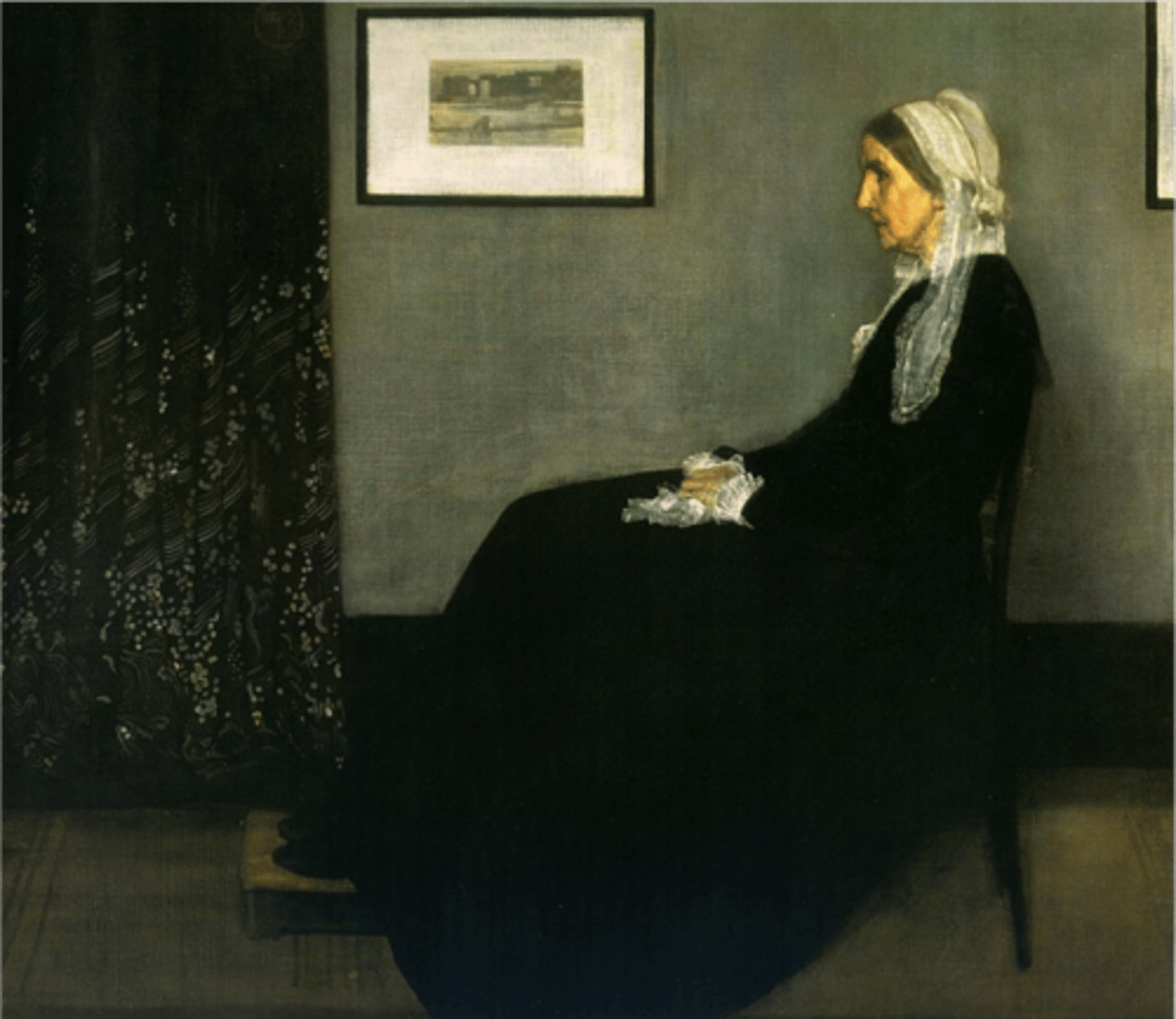 <p>Arrangement in Gray and Black: The Artist's Mother</p>