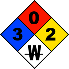 <p>The color yellow on a National Fire Protection Association (NFPA) chemical label indicates ____________________.</p>