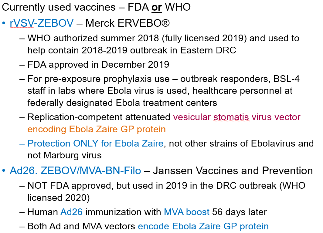 <p>How can <strong>Ebolavirus </strong>be prevented?</p>
