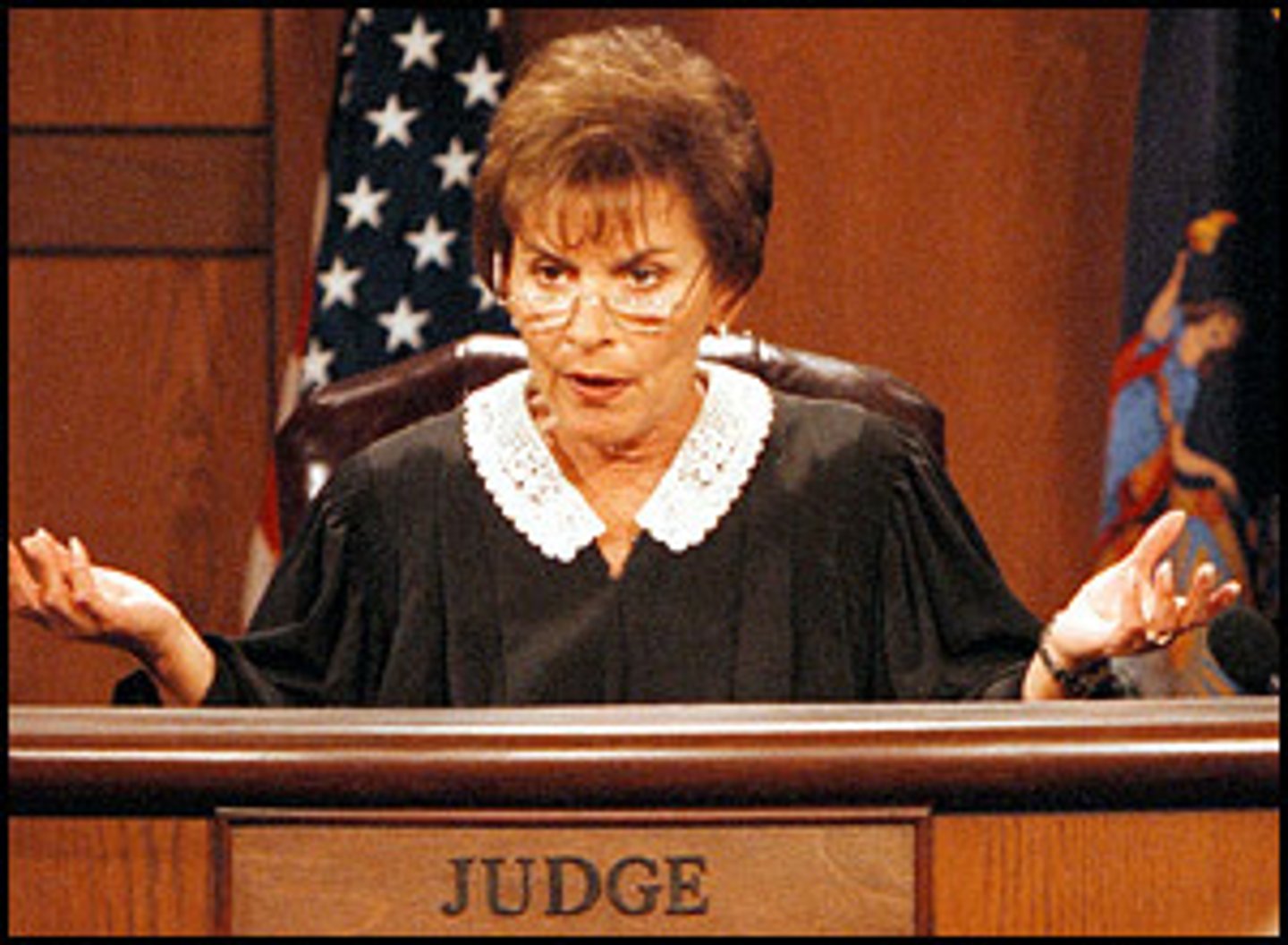 <p>judge (m &amp; f)</p>