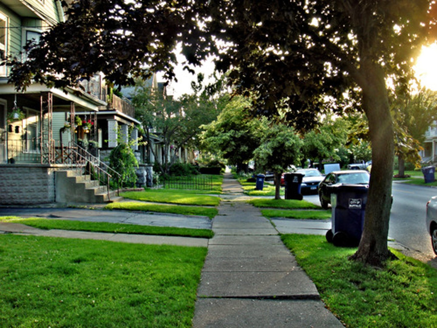 <p>a quarter, a neighbourhood</p>