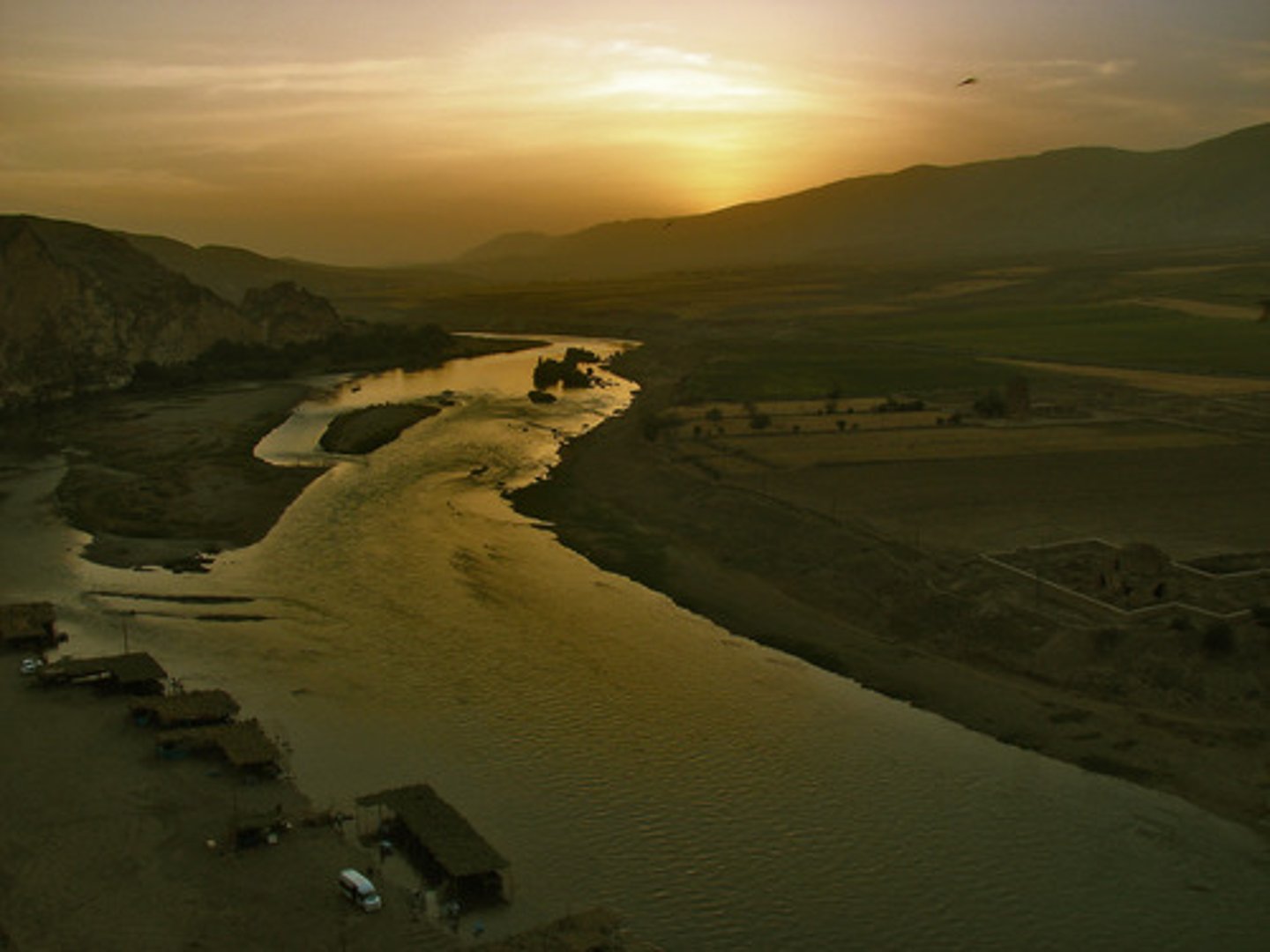 <p>A region between the Tigris and Euphrates rivers that developed the first urban societies. In the Bronze Age this area included Sumer and the Akkadian, Babylonian and Assyrian empires, In the Iron Age, it was ruled by the Neo-Assyrian and Neo-Babylonian empires.</p>