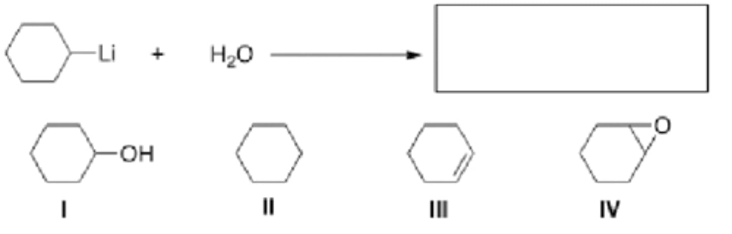 <p>What is the product of the following reaction?</p>