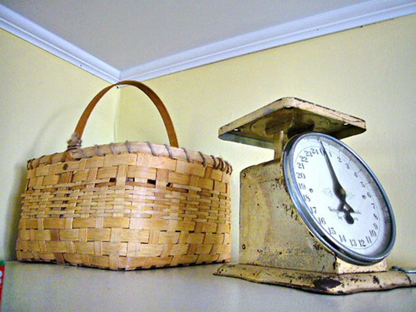 <p>This is a ____ and a basket.</p>