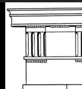 <p>upper part of an order</p>