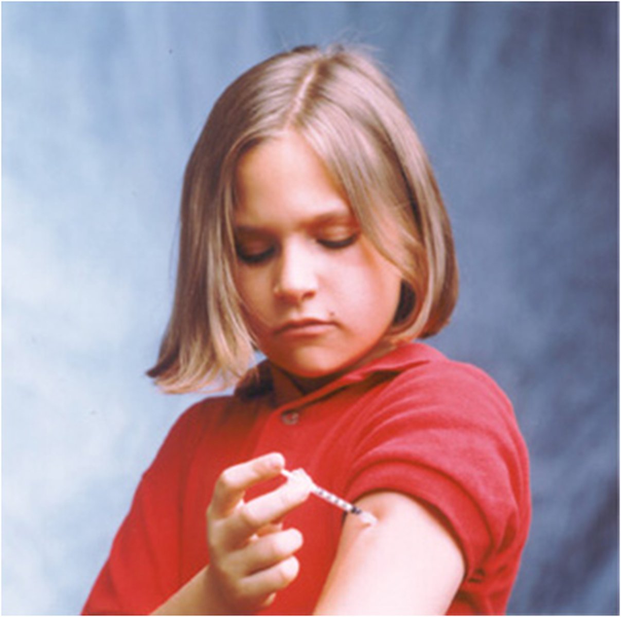<p>a person who has diabetes</p>