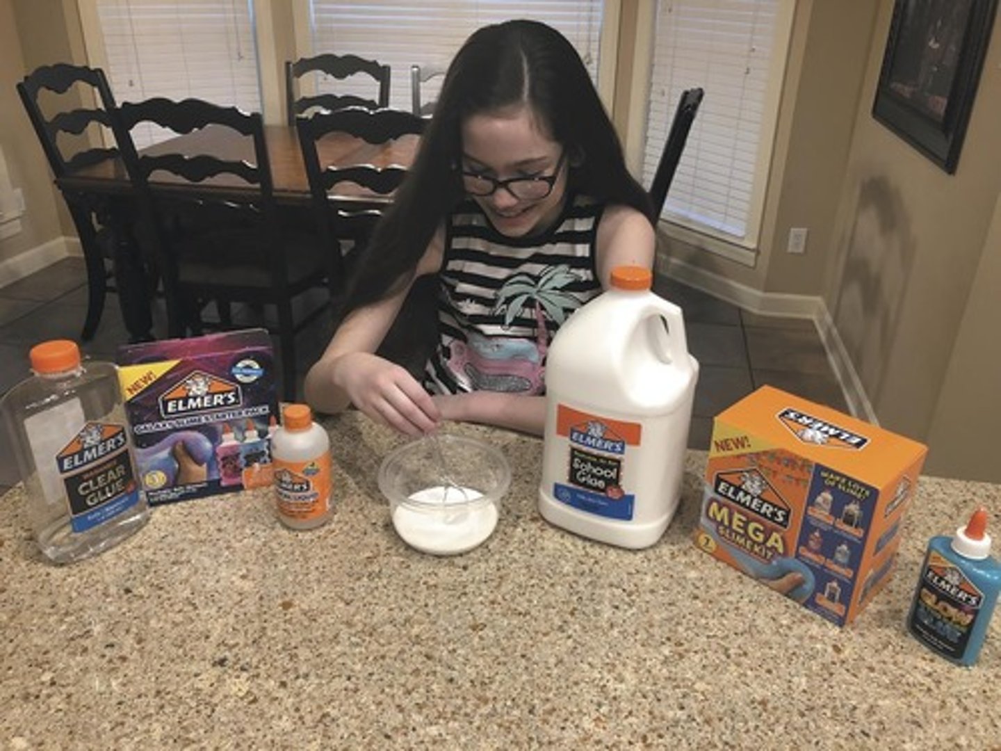 <p>Rebranding traditional products as ingredients for making slime.</p>