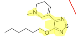 <p>Agonist</p><p>Crosses BBB</p>