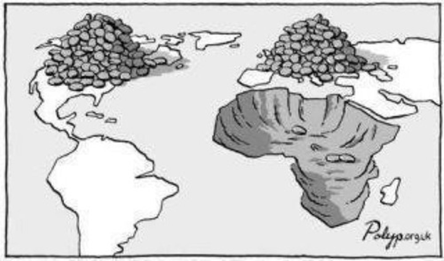 <p>the practice of using economic or political influence by a richer country (MDC) to control a poorer country (LDC) indirectly (in place of direct military control (imperialism) or indirect political control (hegemony)).</p>