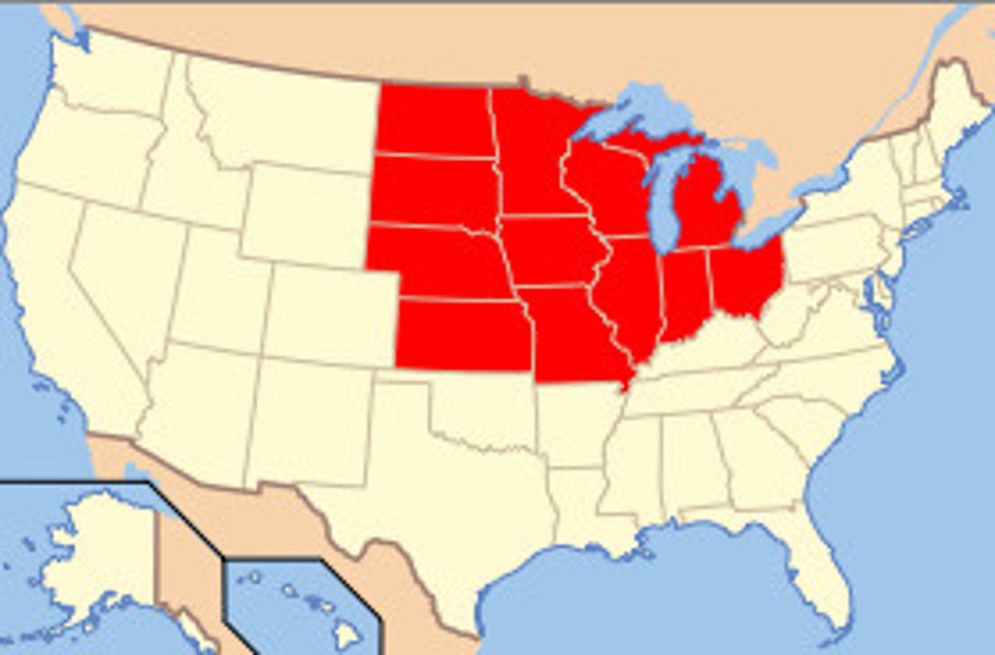 <p>St. Louis, Chicago, and Detroit</p>