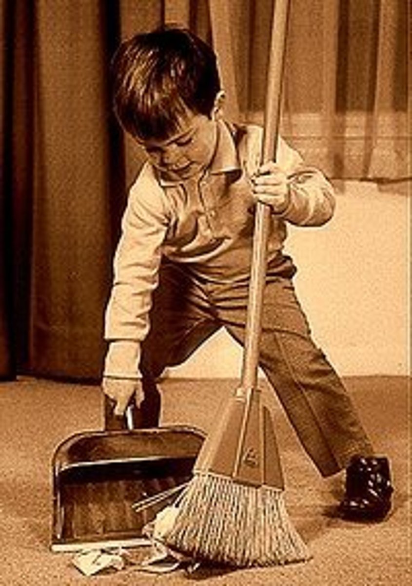 <p>quét nhà</p>