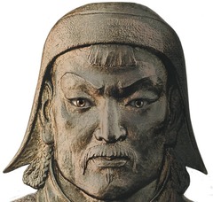 <p>Fierce Warrior who united the Mongol clans and conquered much of Asia.</p>
