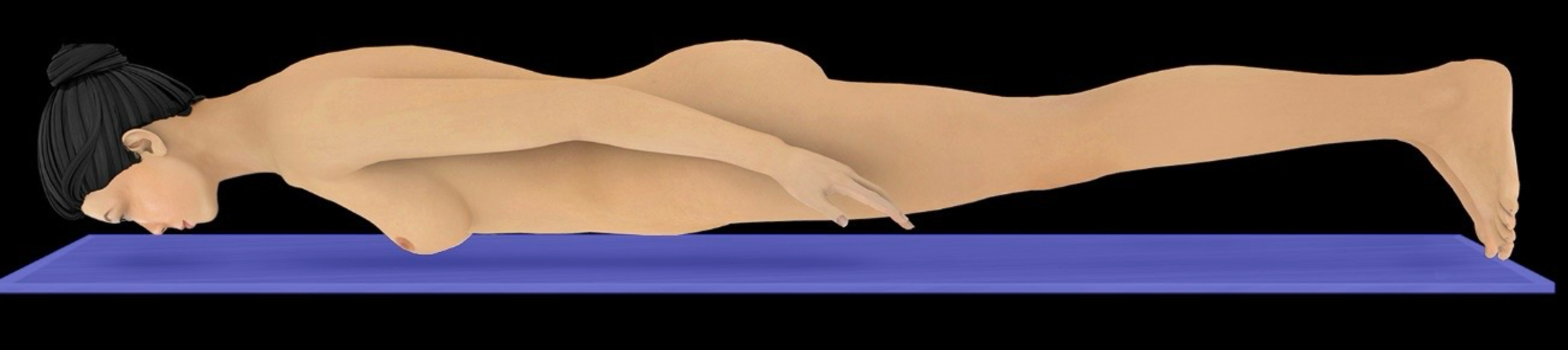 <p>-position of the body when lying face down</p><p>-for forearm movement (in anatomical position), pronation directs palm facing posteriorly</p><p>-opposite of supine</p>