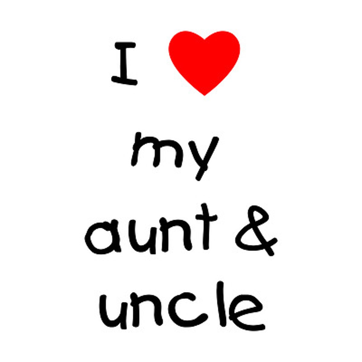 <p>the uncle, the aunt</p>
