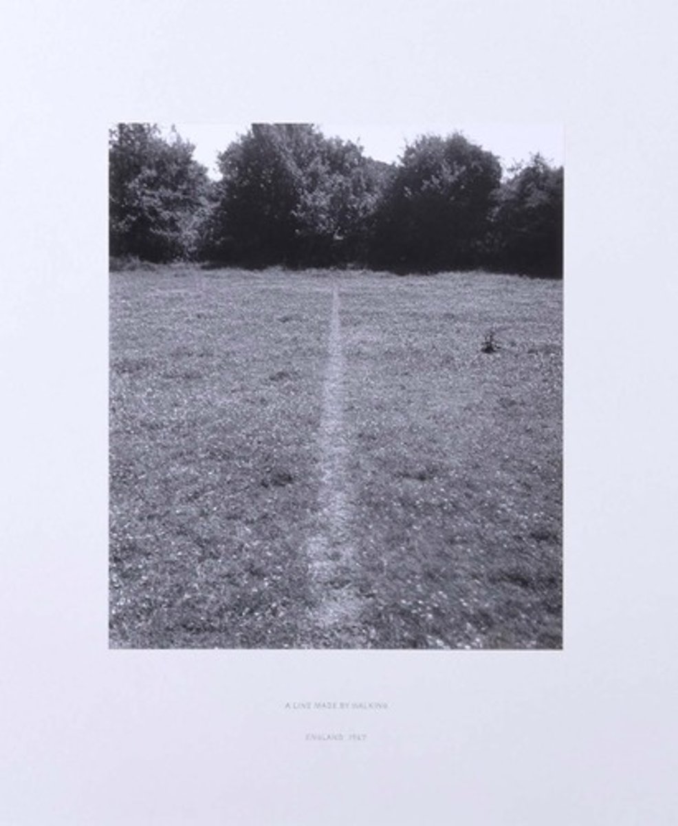 <p>Richard long, linear timeline, documentary</p>