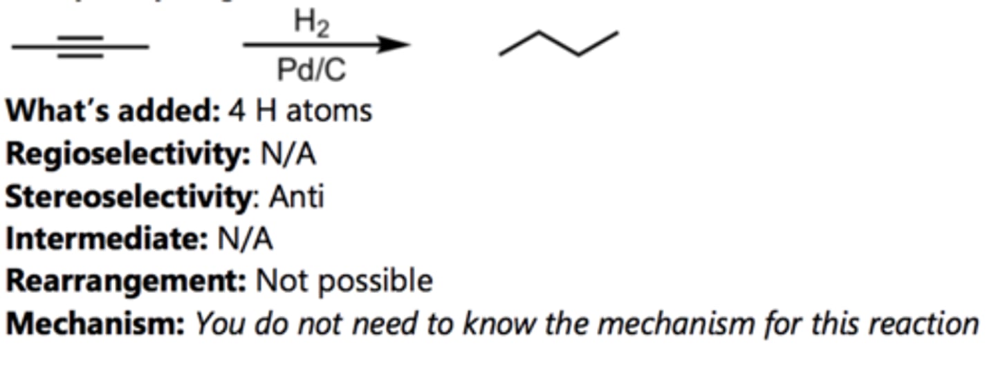 <p>Alkyne Reaction</p>