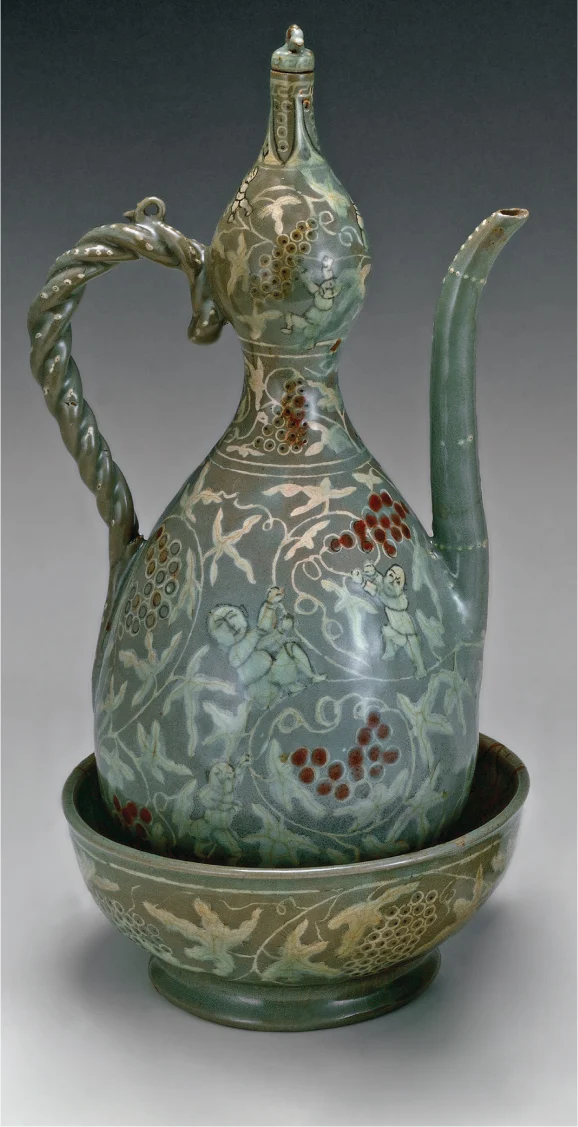 <p>Wine pot with Bowl</p>