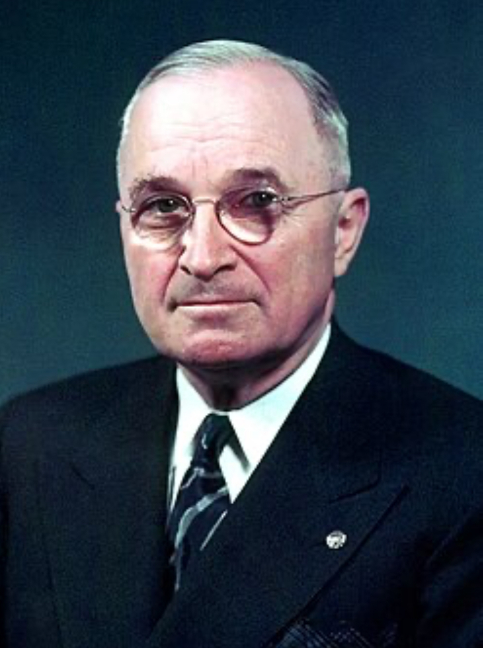 <p>33rd President</p>