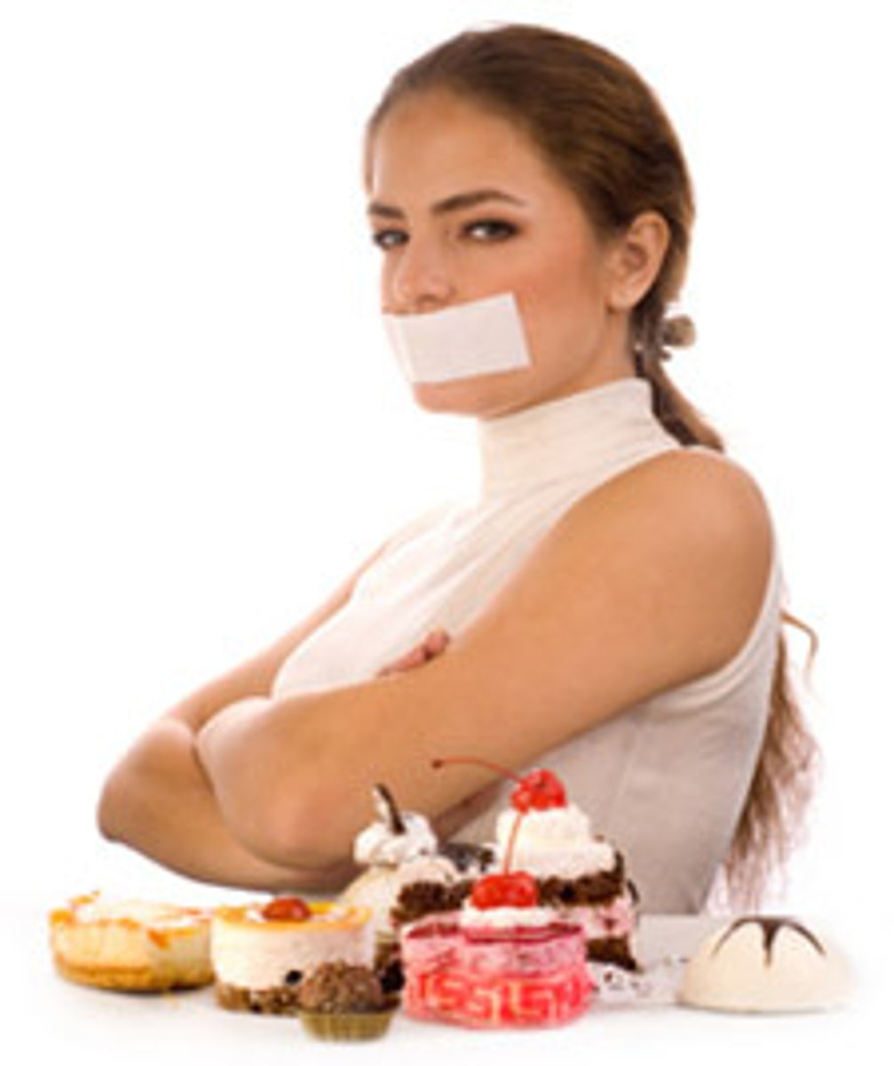 <p>to not allow something, especially feelings, to be expressed</p>