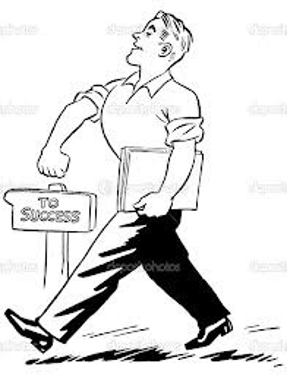 <p>to walk in a proud way trying to look important</p>