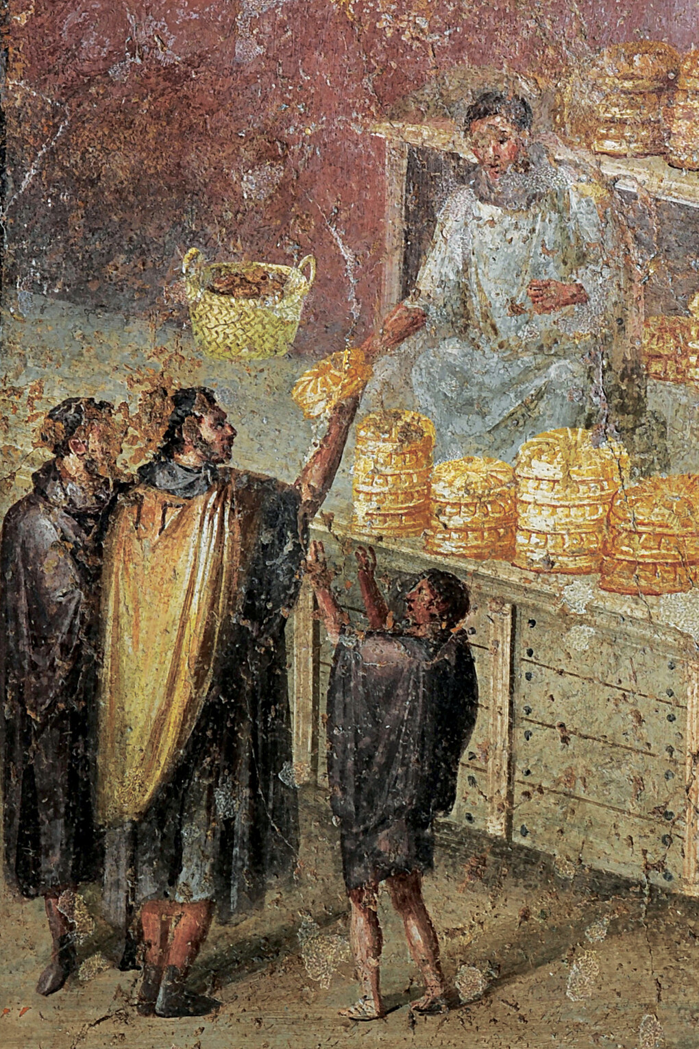 <p>Shows the daily sale of bread</p>