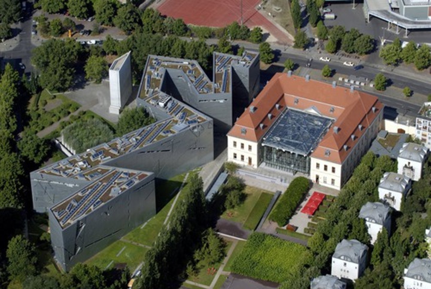 <p>Designed by Daniel Libeskind</p>
