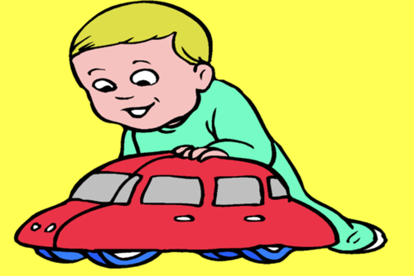 <p>to play with cars</p>