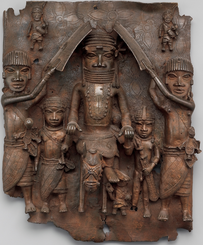 <p>Wall plaque, from Oba’s palace</p>
