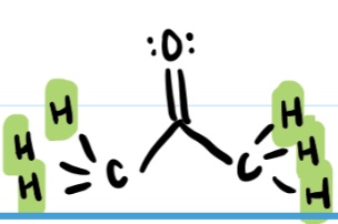 <p>acetone</p>