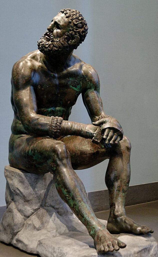 The Seated Boxer